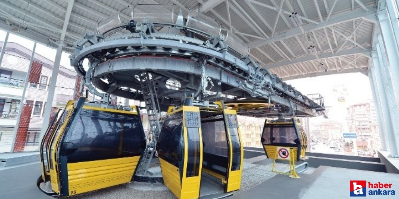 Ankara'da Kurban Bayramı sürecinde teleferik kullanımı ücretsiz olacak!