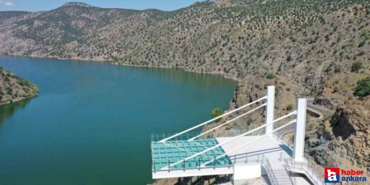 Ankara Nallıhan'da Adnan Menderes Seyir Terası'nın yapımı tamamlandı