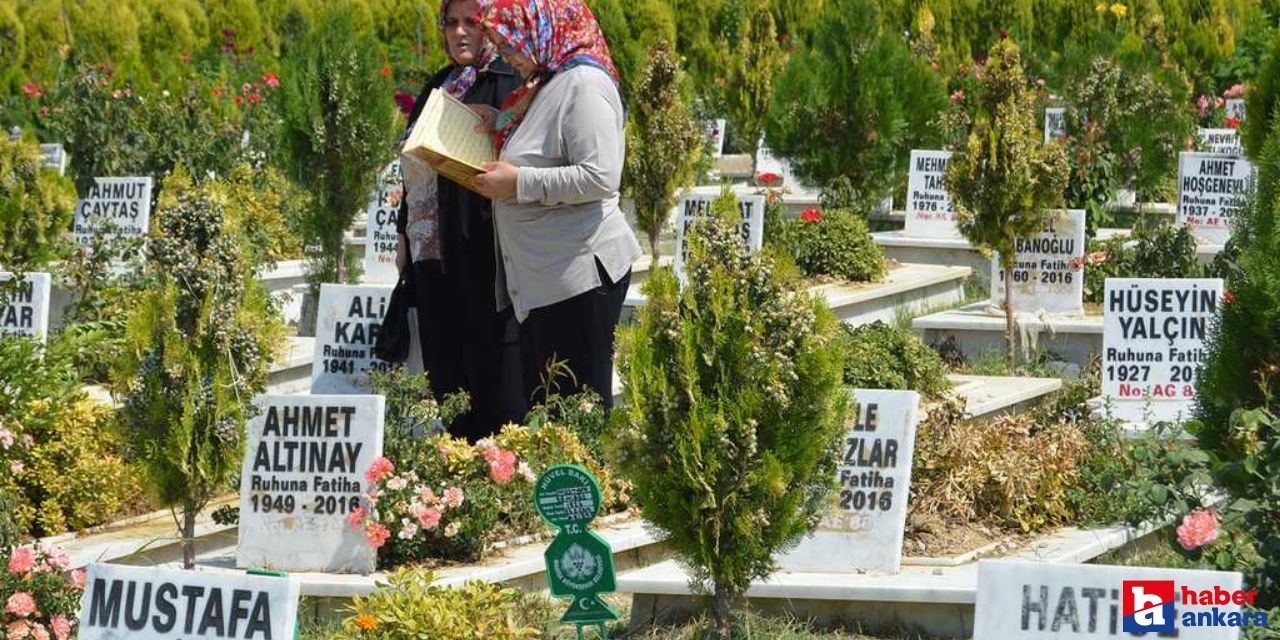 Beypazarı Belediyesi'nden mezarlıklara ücretsiz servis imkanı