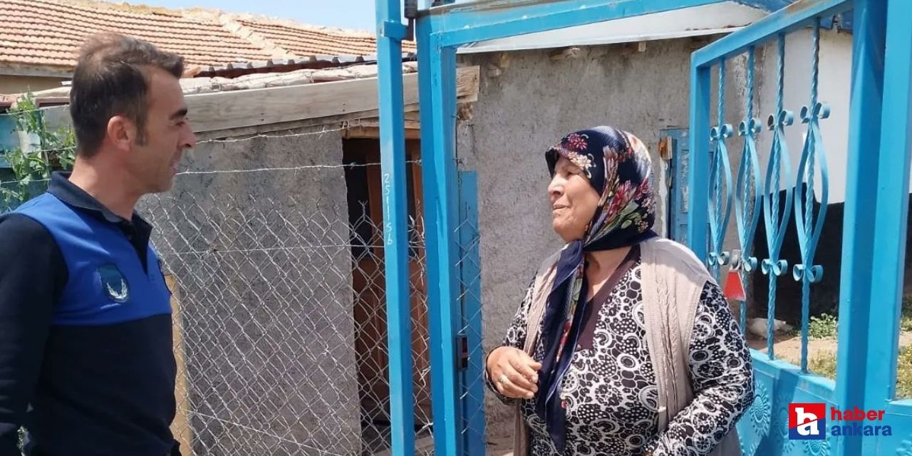 Bala Belediyesinden şehit ailelerine bayram ziyareti!
