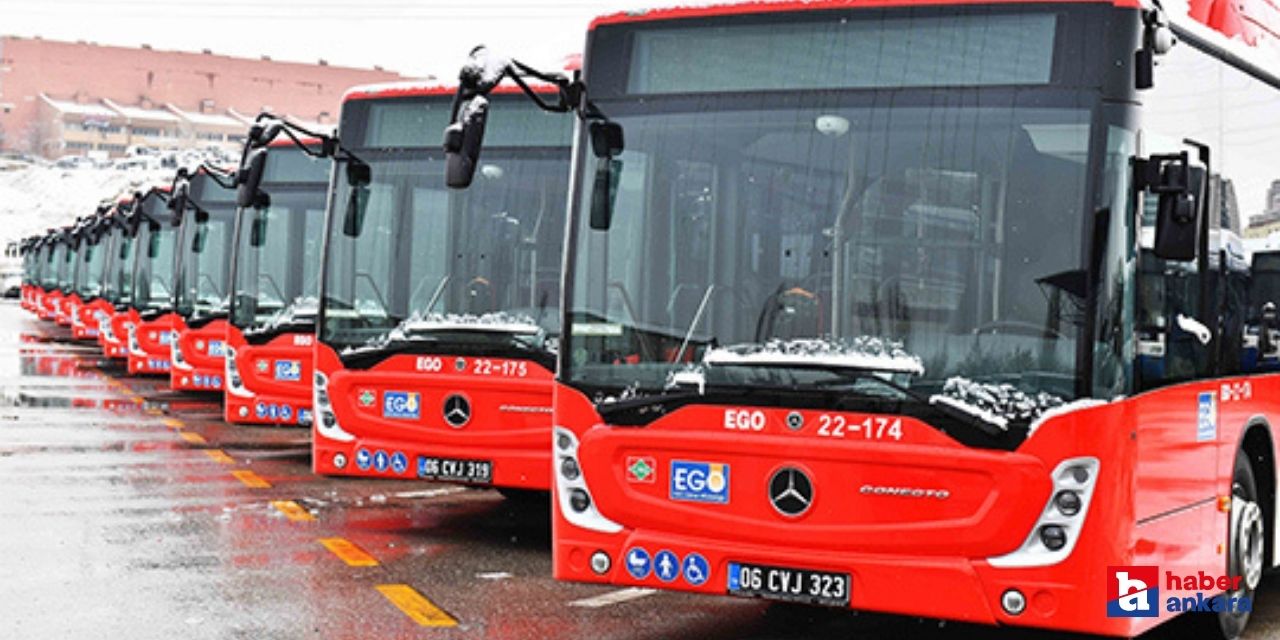30 Haziran Ankara'da toplu taşıma araçları ücretsiz mi?