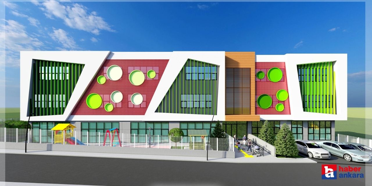 Sincan'da Ankara Büyükşehir Belediyesinden yeni kreş ve çocuk etkinlik merkezi!