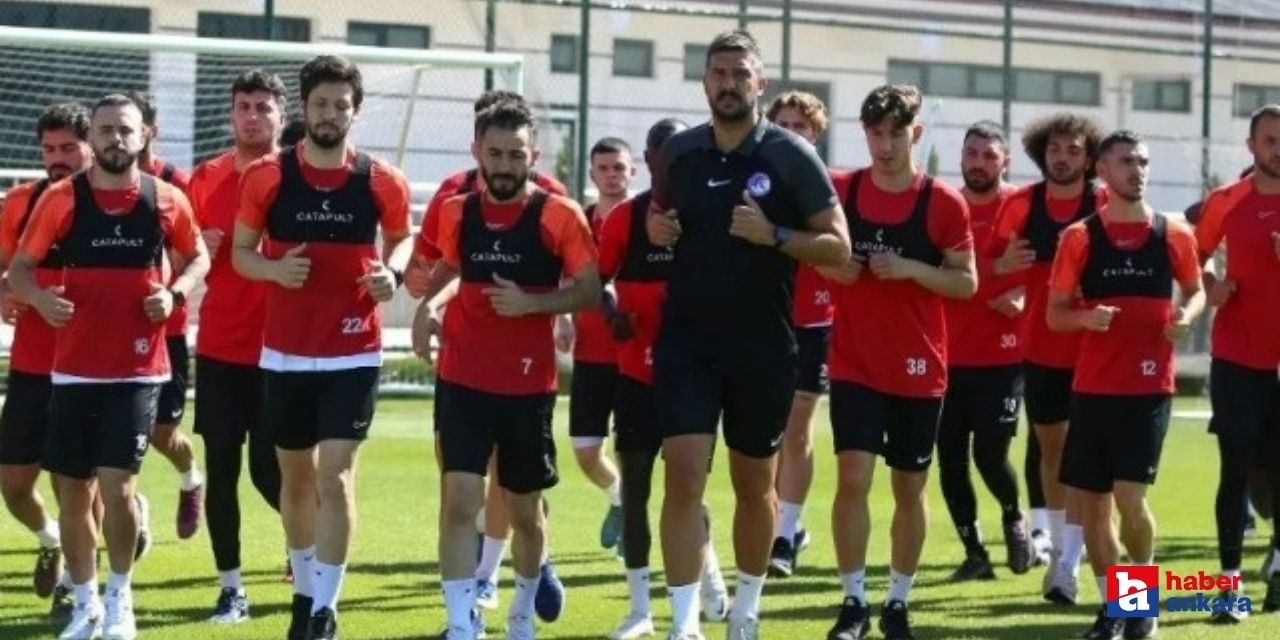 Ankara Keçiörengücü yeni sezonun ilk antrenmanına çıktı!