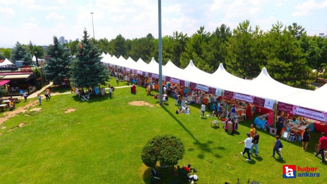 Ankara'da Çankaya Belediyesinin 6. Kadın Emeği Festivali başlıyor! 3 gün sürecek!