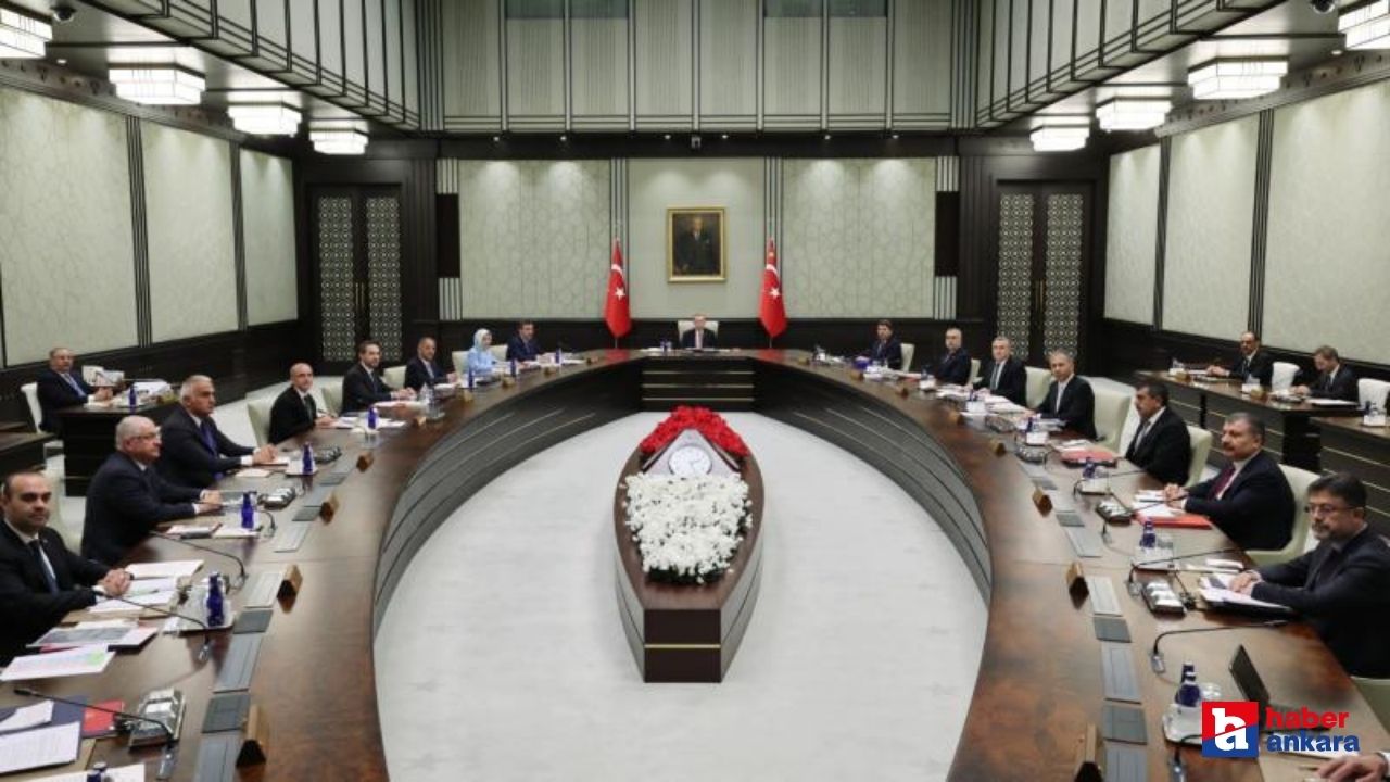Kabine bugün toplanacak! Gündem maddeleri belli oldu