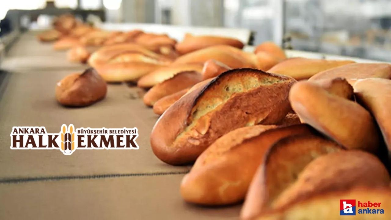 Ankara Halk Ekmek bayram süresince üretim rakamlarını açıkladı!