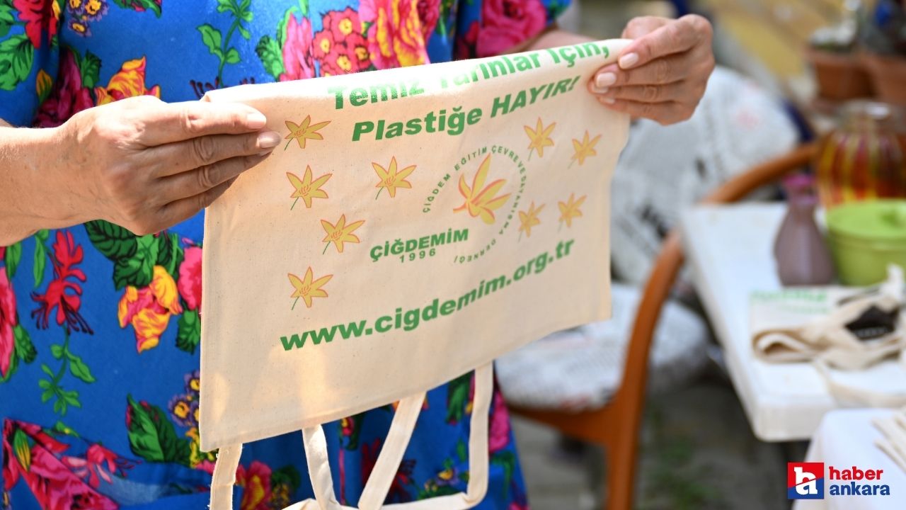 Ankara'da Dünya Plastik Poşet Kullanmama Günü için etkinlik düzenlendi