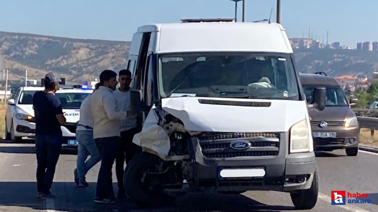Ankara'da feci trafik kazası! Ankara Adana yolu karıştı 5 yaralı var