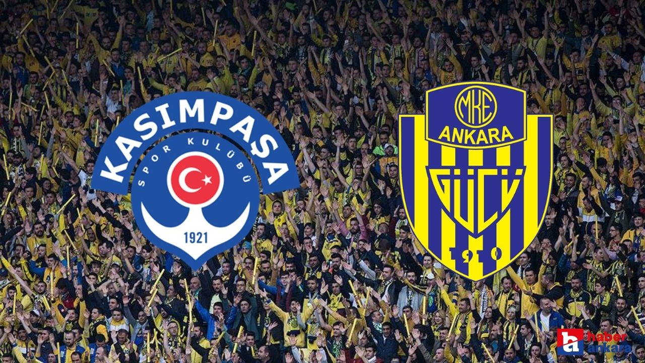 MKE Ankaragücü, heyecan dolu maç için Kasımpaşa karşılaşmasının biletlerini satışa çıkardı!