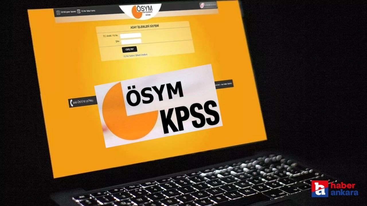 2023 KPSS sonuçları açıklandı! 2023 KPSS lisans sonuçları sorgulama ekranı