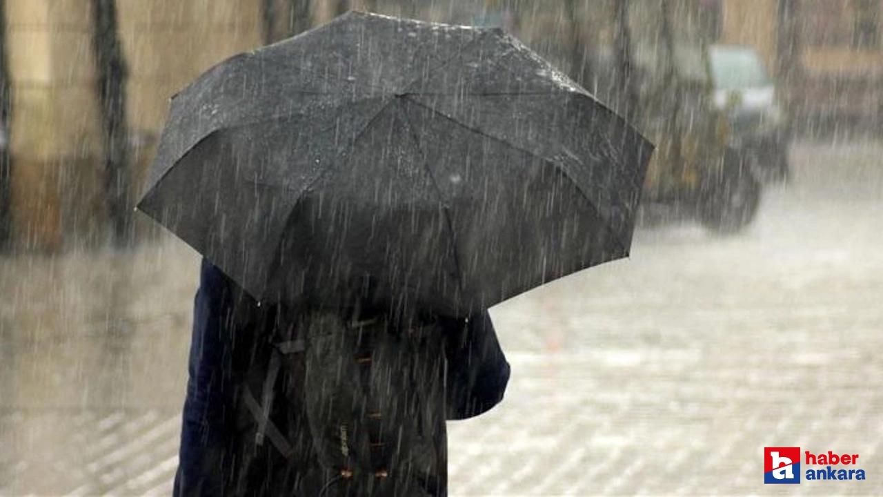 Meteoroloji uyardı! İç Anadolu ve Orta Karadeniz'de kuvvetli yağış geliyor