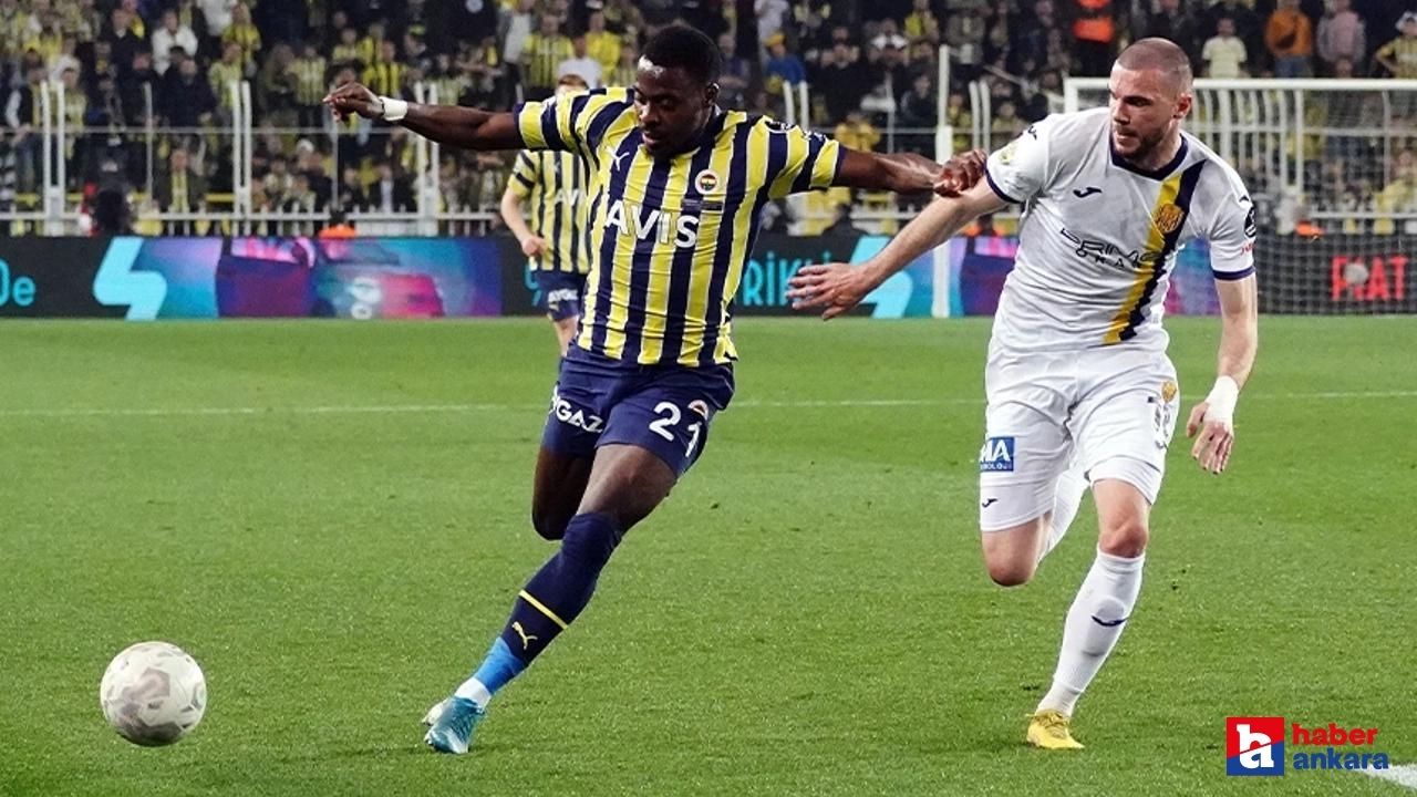 MKE Ankaragücü, Fenerbahçe maçı hazırlıklarını tamamladı!
