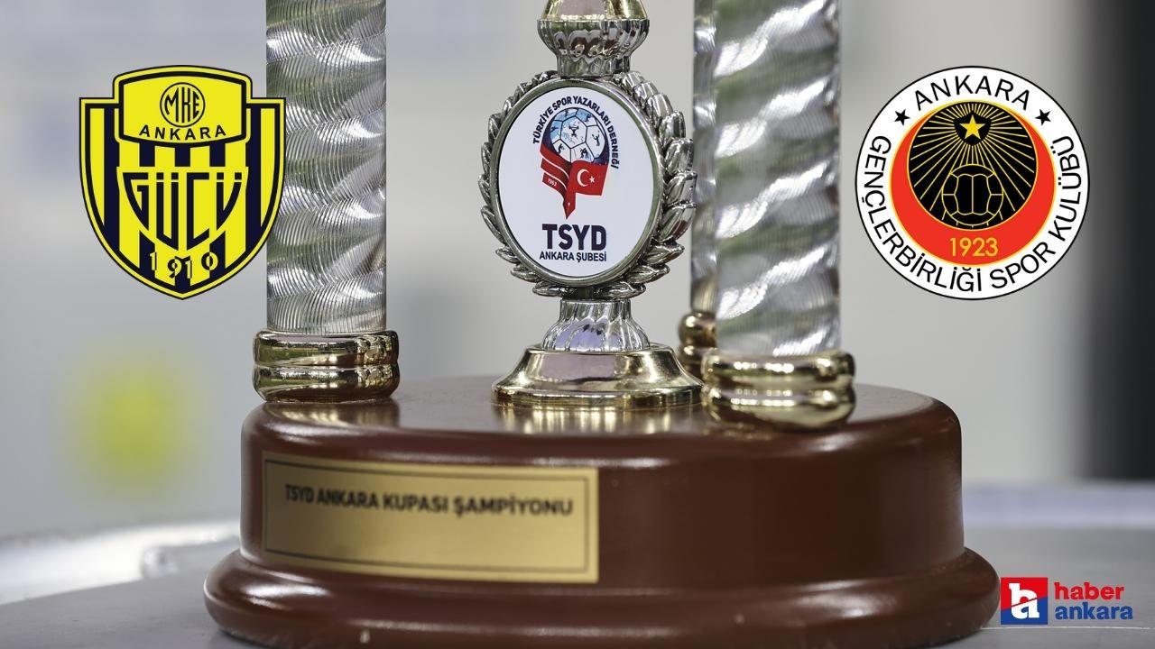 MKE Ankaragücü-Gençlerbirliği arasında oynanacak TSYD Ankara Kupası, milli arada oynanacak!