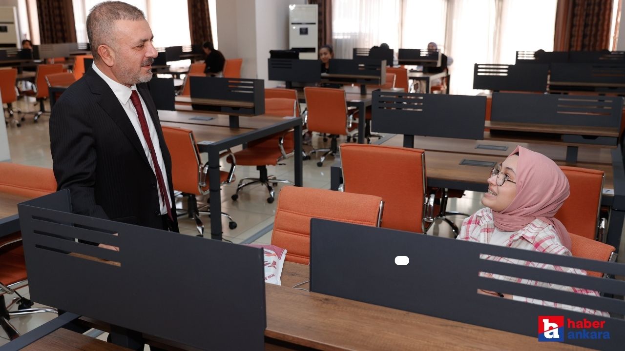 Sincan Belediyesi Millet Kıraathanesi ile ders çalışmanın keyifli adresi oluyor!