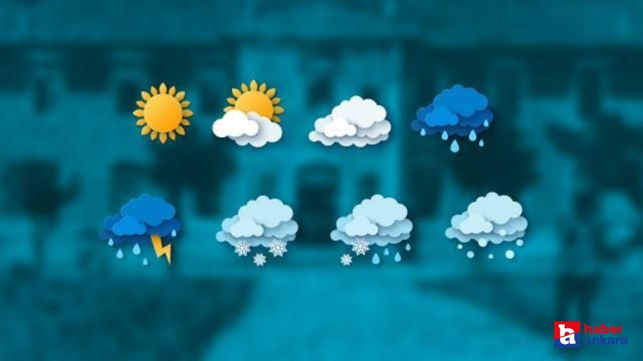 MGM Ankara'nın 25 - 30 Eylül haftalık hava durumunu açıkladı! Ankara'da yağışlar başlayacak