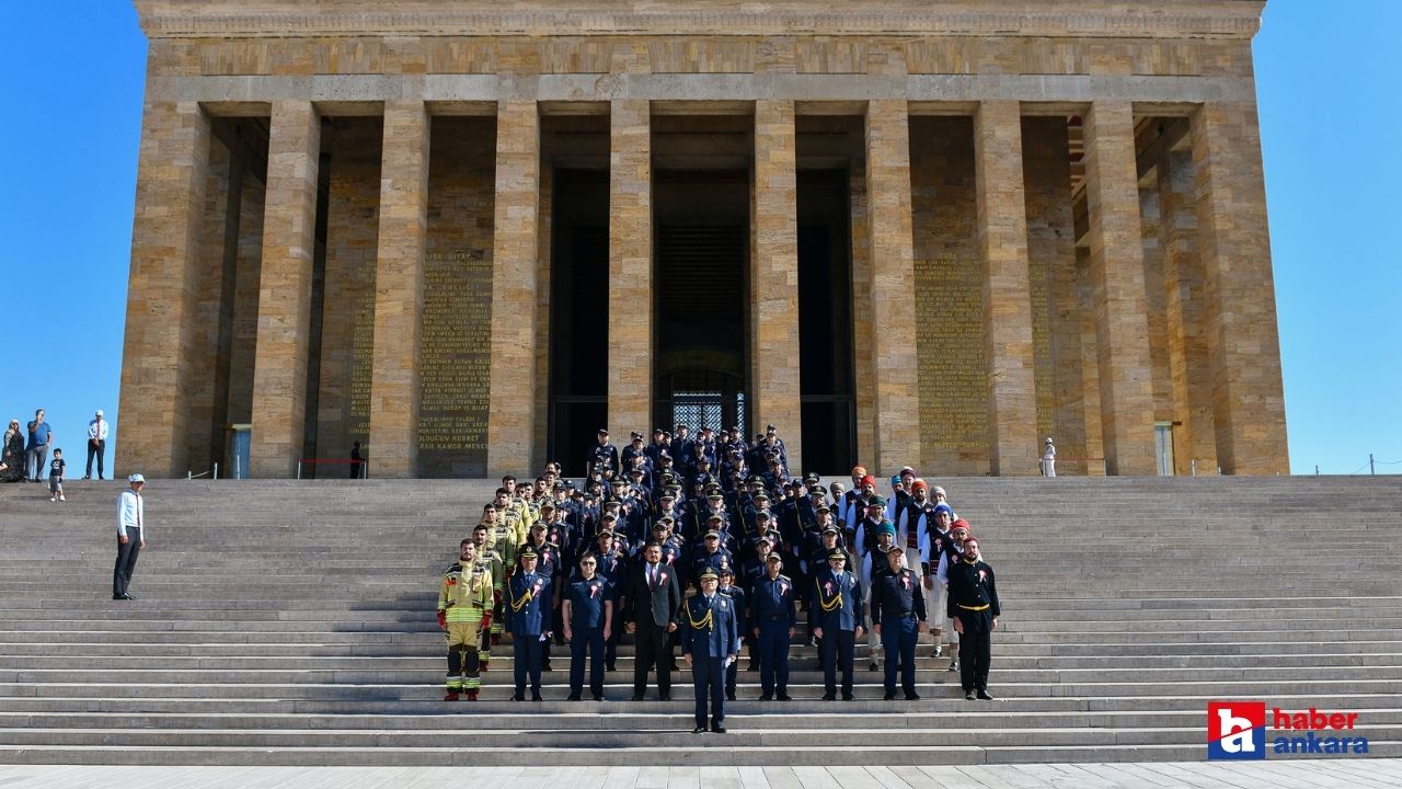 Ankara Büyükşehir Belediyesi İtfaiye Daire Başkanlığı'nda İtfaiye Haftası kutlamaları devam ediyor