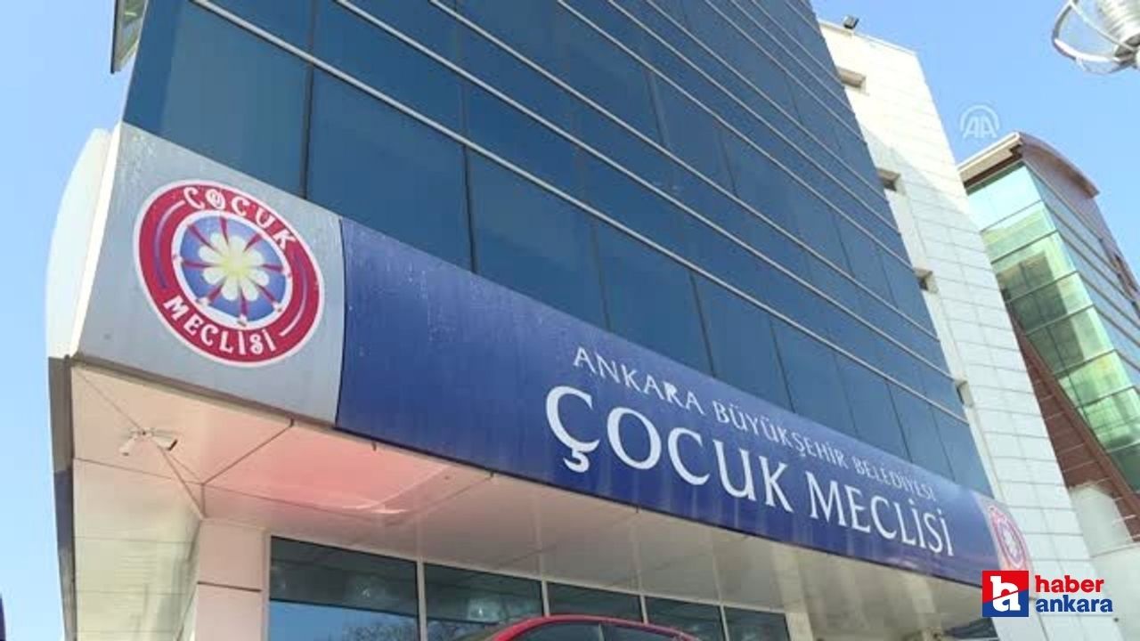 Ankara Büyükşehir Belediyesi Çocuk Meclisi yeni dönem başvuruları başladı
