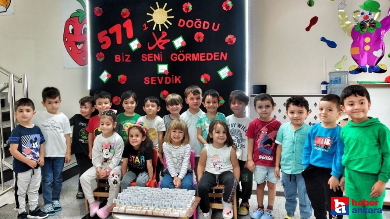 Pursaklar Belediyesi çocukların gözünden Mevlid Kandili'ni paylaştı!