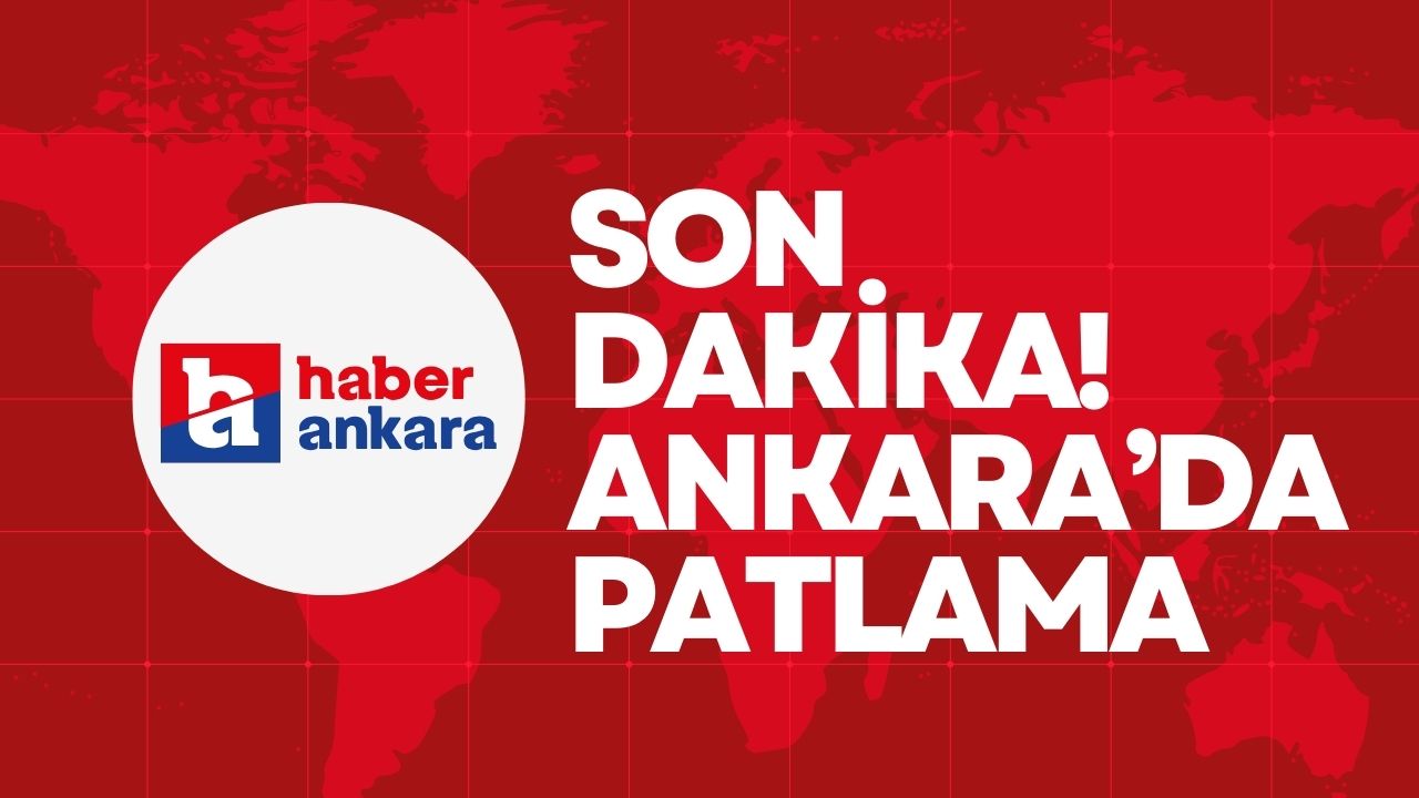 Ankara'da Kızılay Bakanlıklar Bölgesinde patlama sesleri duyuldu