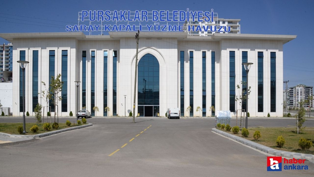 Pursaklar Belediyesi'nde yüzme kursları devam ediyor