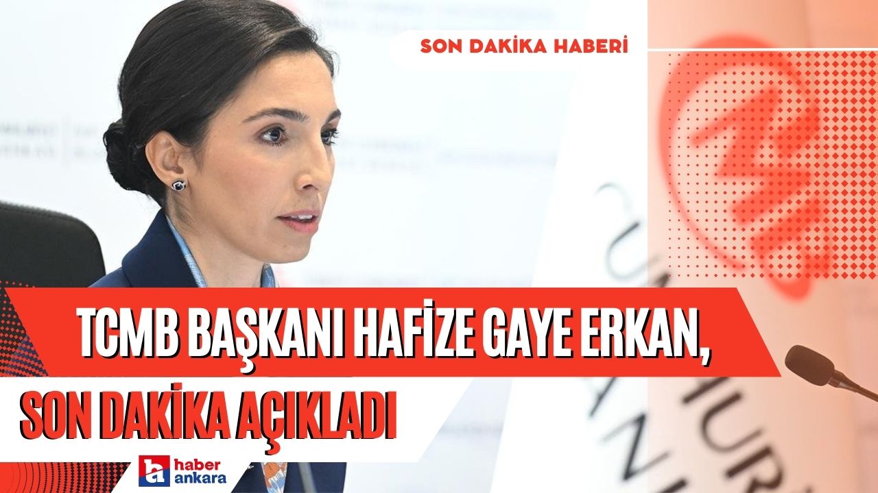 TCMB Başkanı Erkan'dan enflasyon mesajı! 2026'da enflasyonu tek haneye indireceğiz