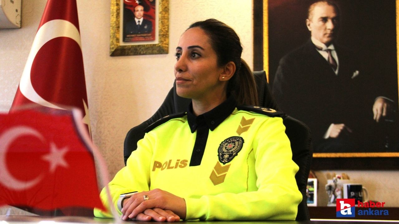 Şehit babasının izinden gitti! Ankara Emniyetinin ilk kadın Trafik Denetleme Şube Müdürü oldu