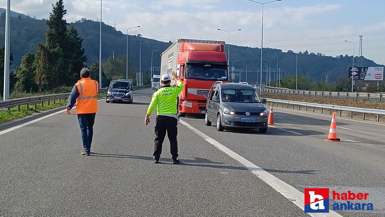 Anadolu Otoyolu Bolu Dağı geçişi trafiğe açıldı!