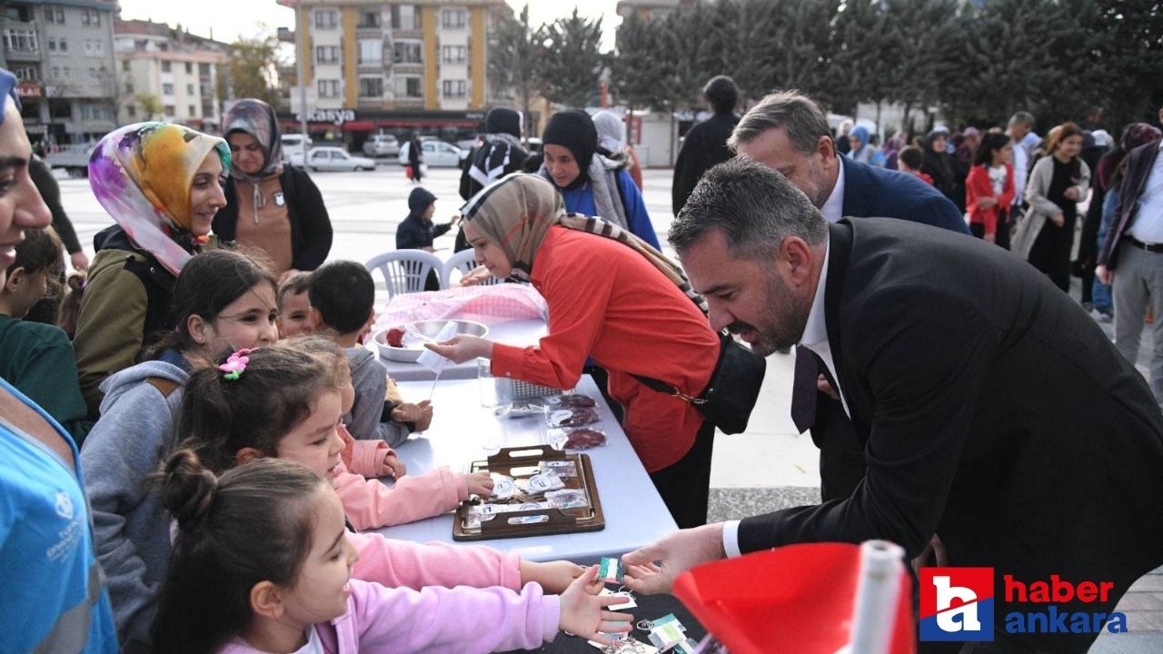 Pursaklar Belediyesi'nde Gazze'ye yardım kermesi düzenlendi