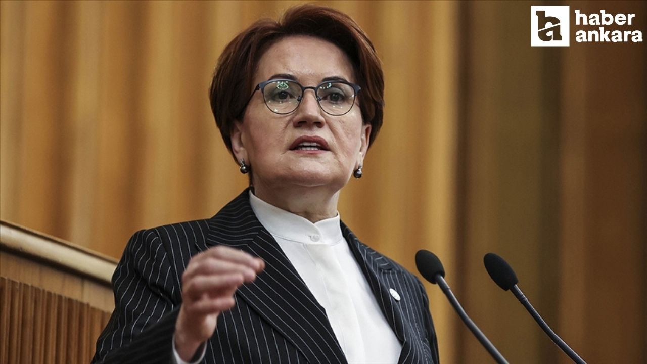 İYİ Parti lideri Akşener'den sert çıkış! Kanıtlanırsa istifa ederim