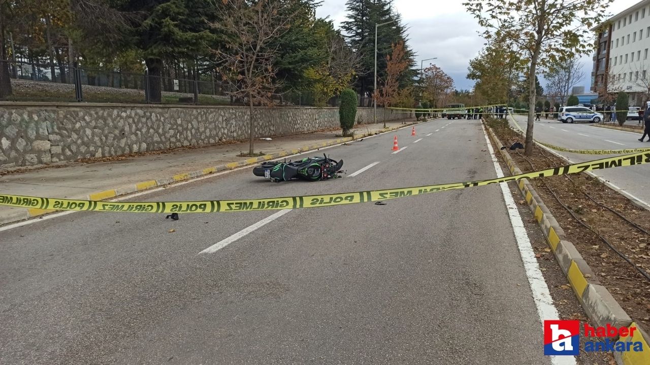 Yarış motoru sürücüsünün feci sonu! Cenazenin vücut bütünlüğü bozuldu!
