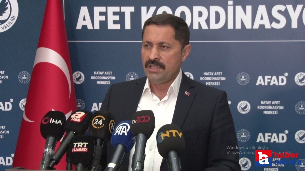 Hatay Valisi açıkladı! 187 bin 216 vatandaşımız konteynerde yaşamaktadır