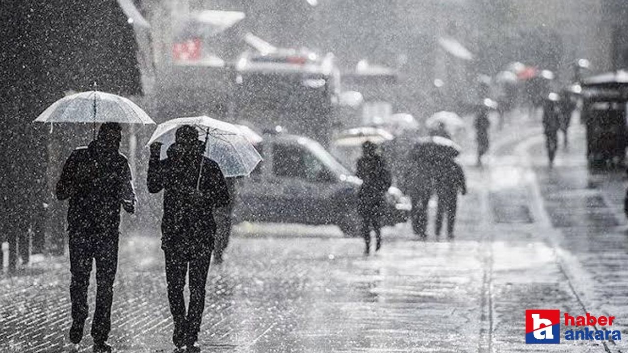 Meteoroloji 15 ilde turuncu, 16 ilde sarı kodlu uyarı verdi!