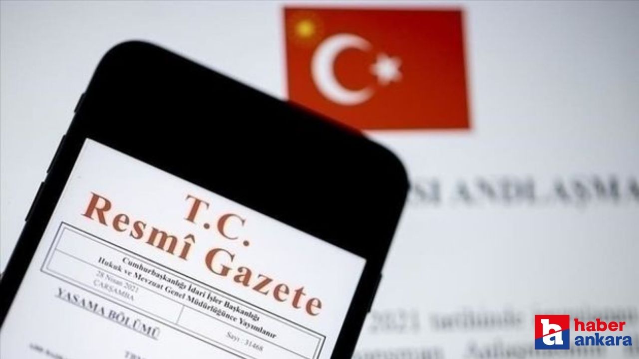 Bazı Cumhurbaşkanlığı Kararnamelerinde Değişiklik Resmi Gazete'de yayımlandı!